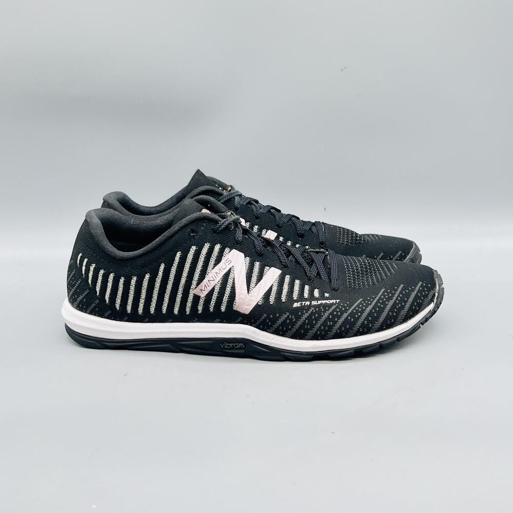 New Balance Shoes Womens 8 Black Mesh Minimus Running Athletic Sneakers Comfort